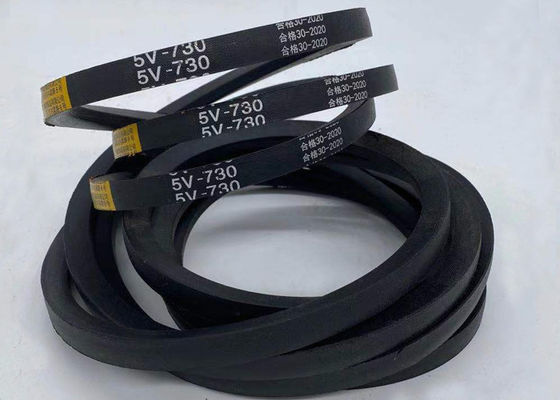 Schwarzer industrieller mit einem Band versehener V-Gürtel 16mm Breiten-5V